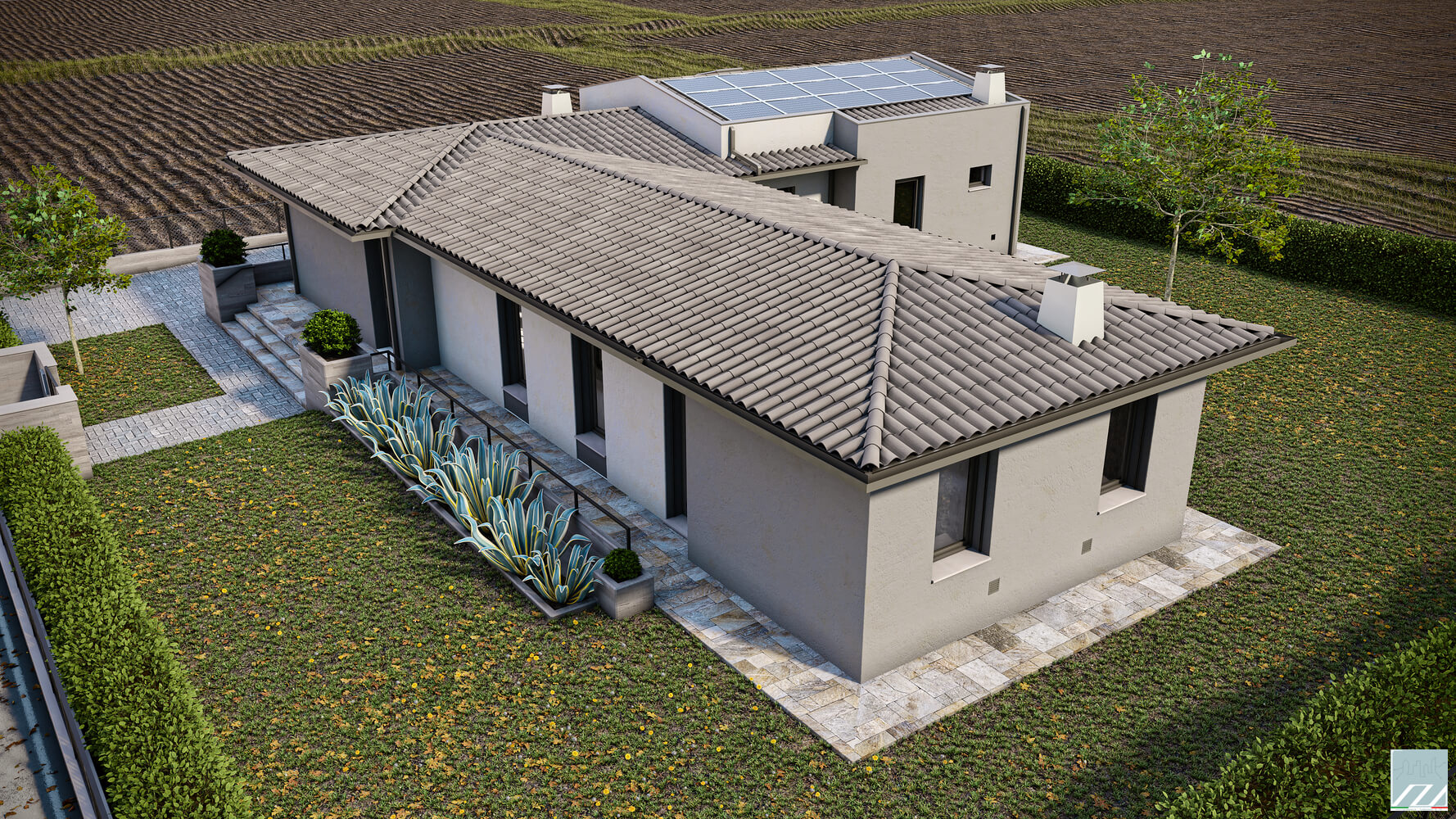 Vista a volo d'uccello