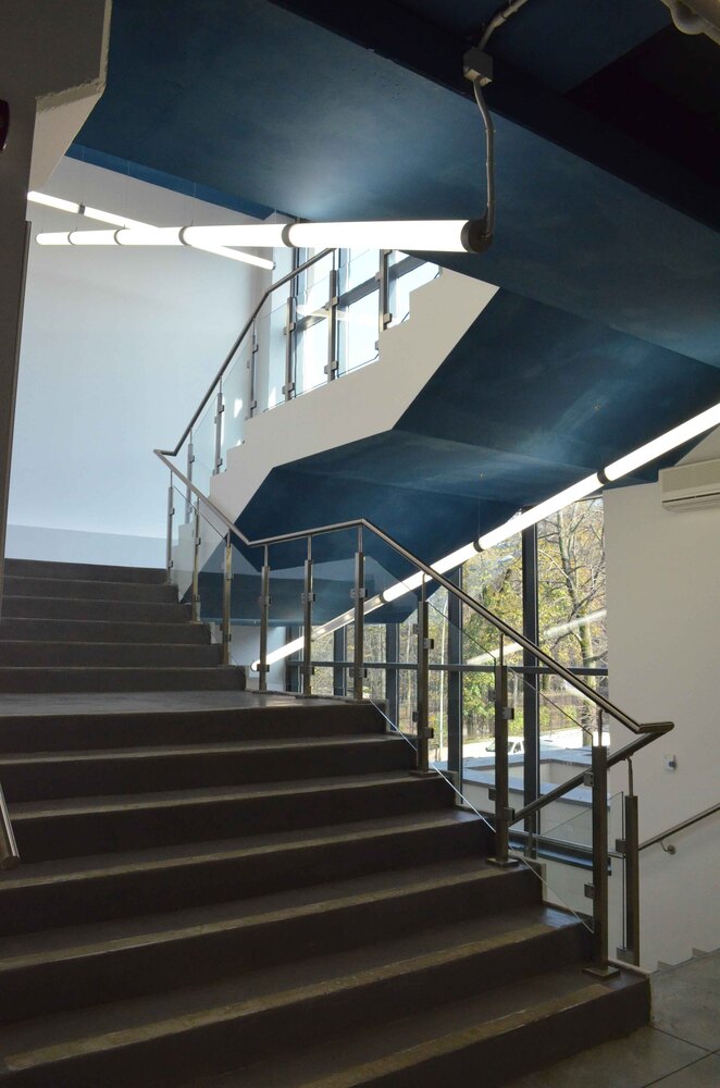 Vista dello scalone interno