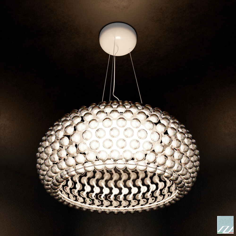 Vista del lampadario