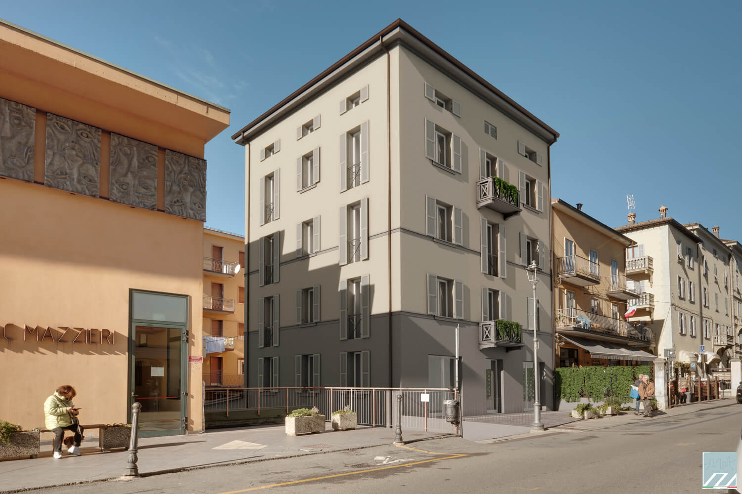 Fotoinserimento - vista da sud