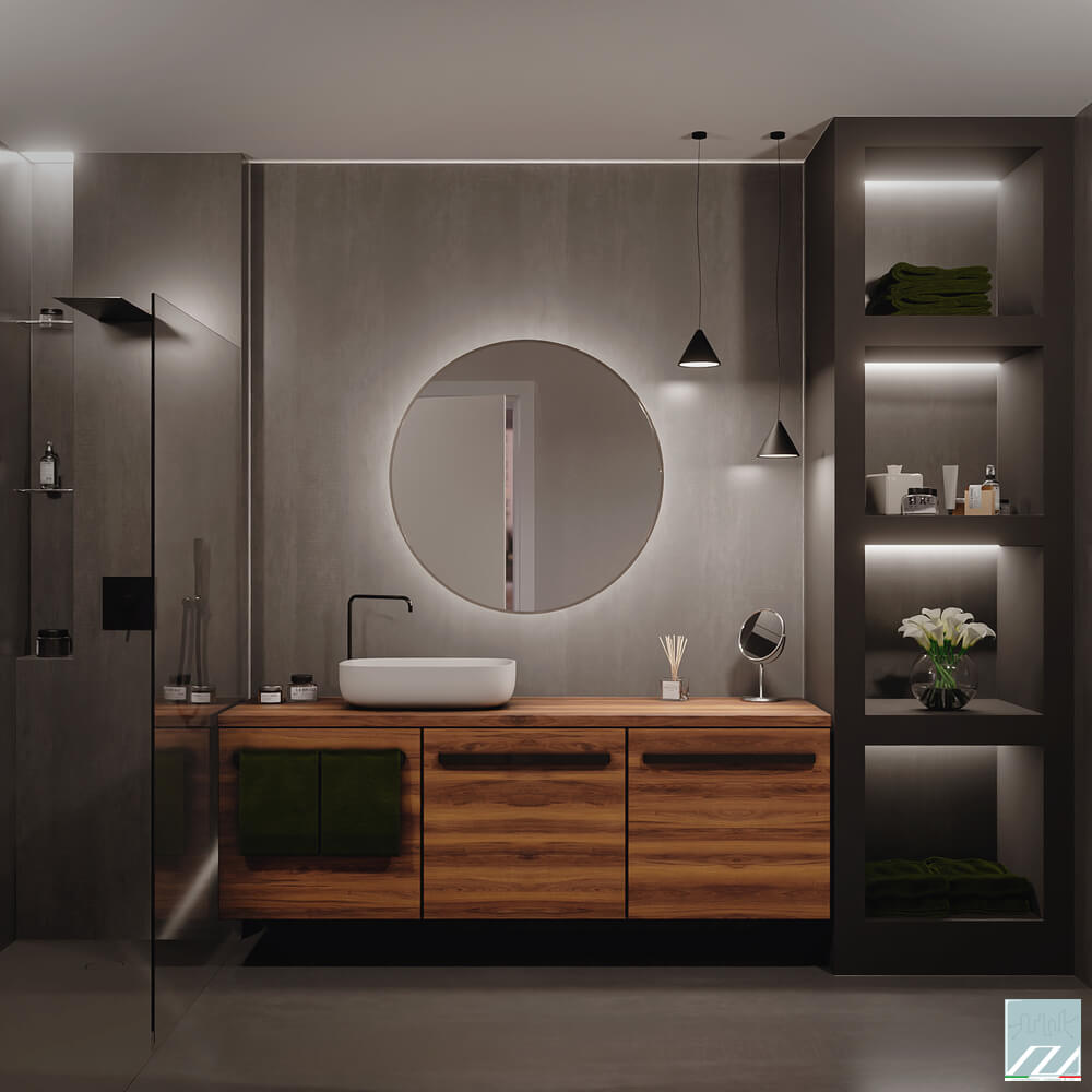 Prima proposta di finiture del bagno