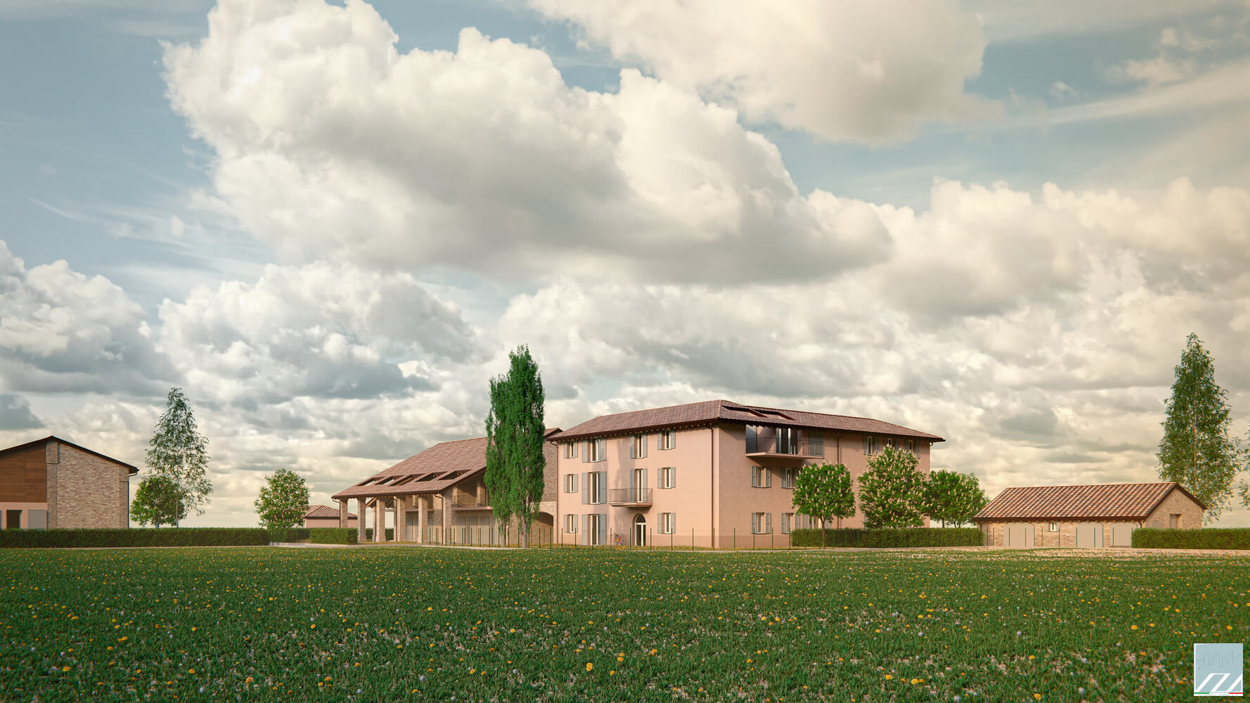 Vista di dettaglio del corpo principle